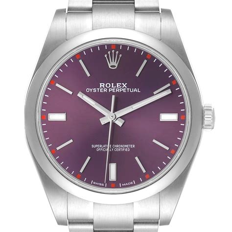 rolex red grape dial